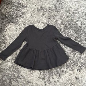 Toddler girl thermal tunic long sleeve